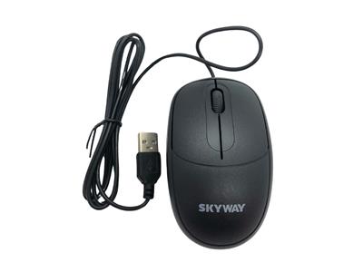MOUSE OPTICO USB SKYWAY GM-5416 3 BOTONES 1000 DPI