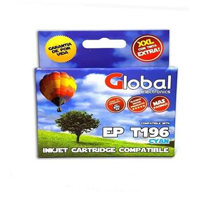 CARTUCHO GLOBAL EP T196 CYAN
