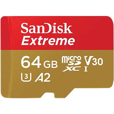 MEMORIA MICRO SD 64GB SANDISK EXTREME 170MB/S