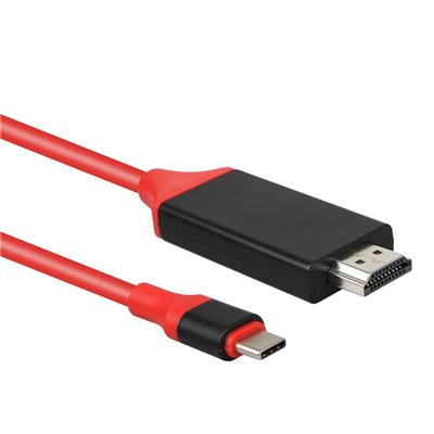 CABLE ADAPTADOR USB C HDMI MUT 2M 4K CELULAR GALAXY, HUAWEI