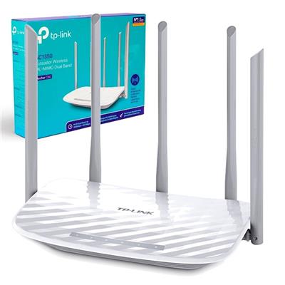 ROUTER WIFI TP-LINK ARCHER C60 5 ANT AC1350 DUAL BAND