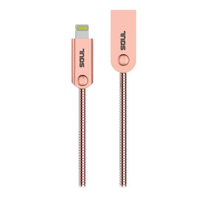 CABLE DATOS USB 2.0 A USB-C SOUL ELASTICO IPHONE ANDROID