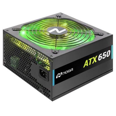 FUENTE DE ALIMENTACION ATX 650W GENERICA RGB LEDS PARA PC