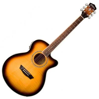 Guitarra Electroacustica Washburn EA15N ATB SUNBUR