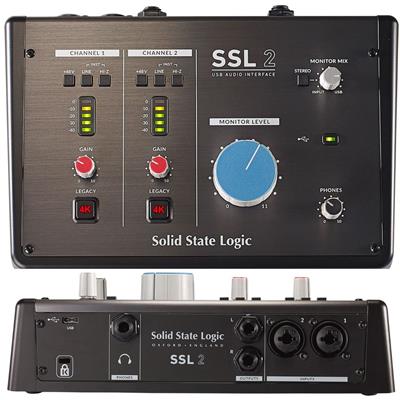 INTERFACE DE AUDIO USB SOLID STATE LOGIC SSL 2 2x2