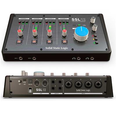 INTERFACE DE AUDIO USB SOLID STATE LOGIC SSL12 12-IN/8-OUT