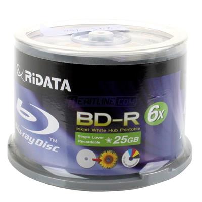 BLURAY RIDATA PRINTABLE 6X 25GB