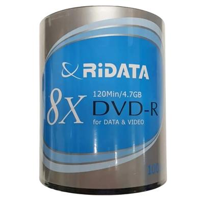 COMBO DVD RIDATA ESTAMPADO bulk X100 UNIDADES